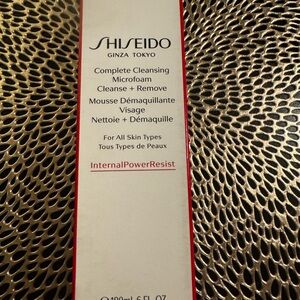Shiseido face wash